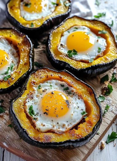 Acorn Squash Egg in a Hole