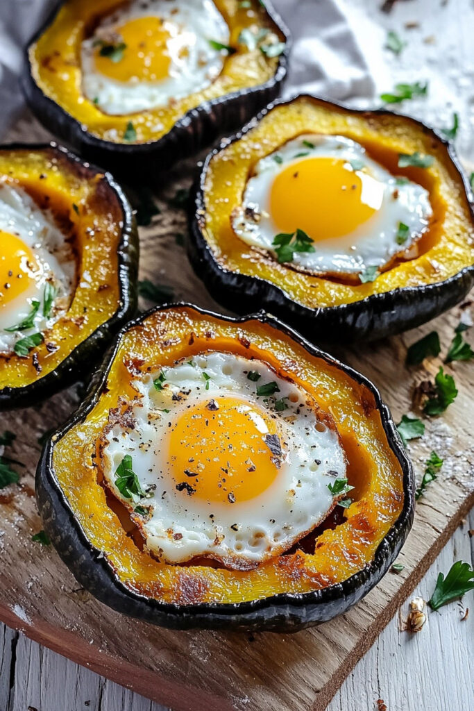 Acorn Squash Egg in a Hole