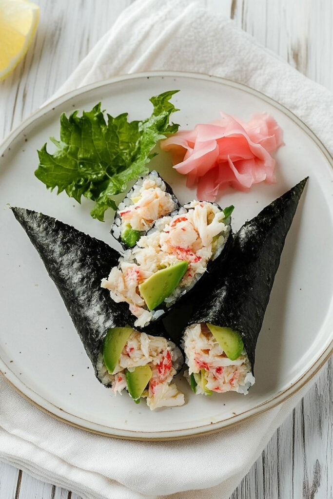 Assembling the Hand Rolls