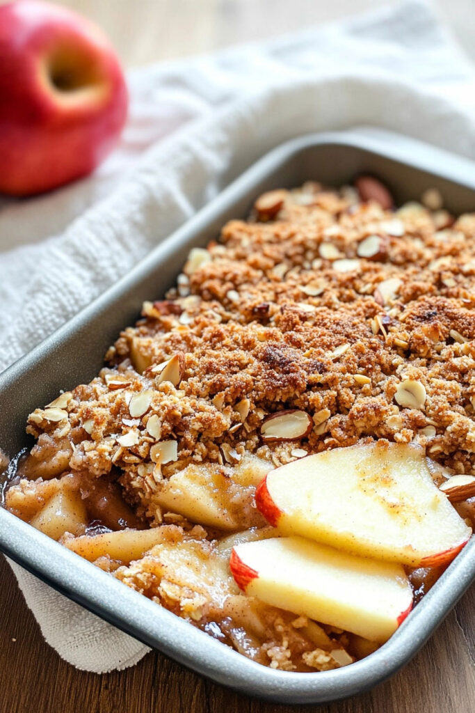 Baking the Paleo Apple Crisp