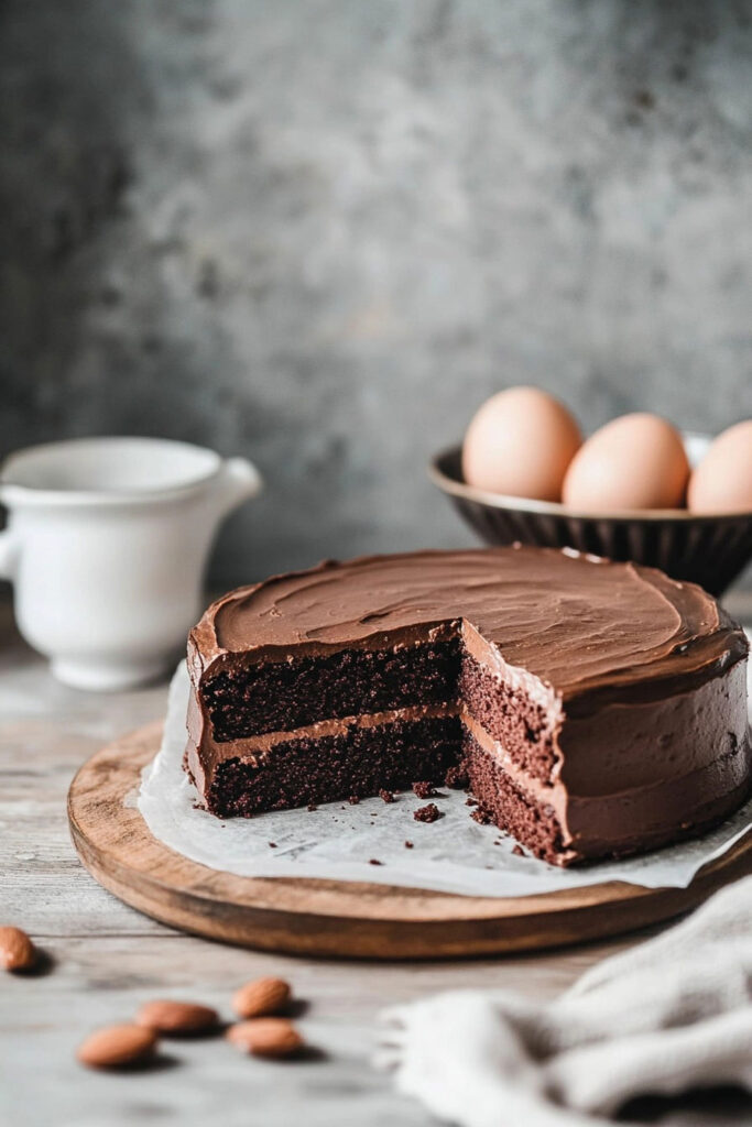 Baking the Paleo Chocolate Cake