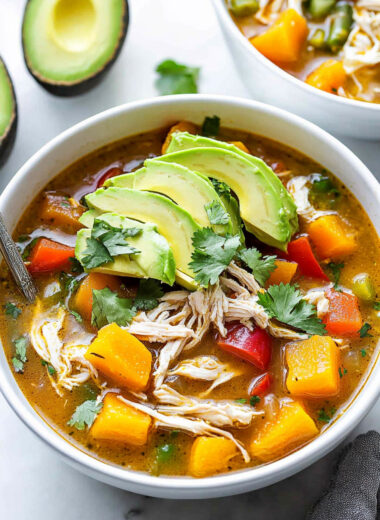 Butternut Squash Chicken Chili