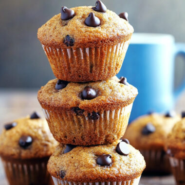 Cinnamon Chocolate Chip Muffins