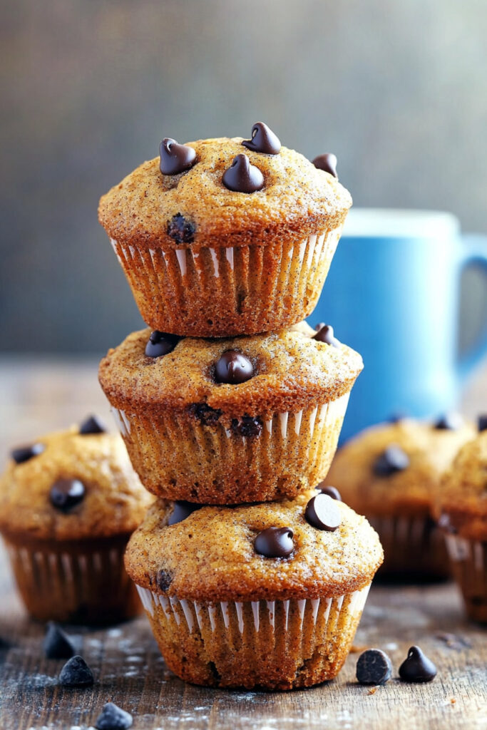 Cinnamon Chocolate Chip Muffins