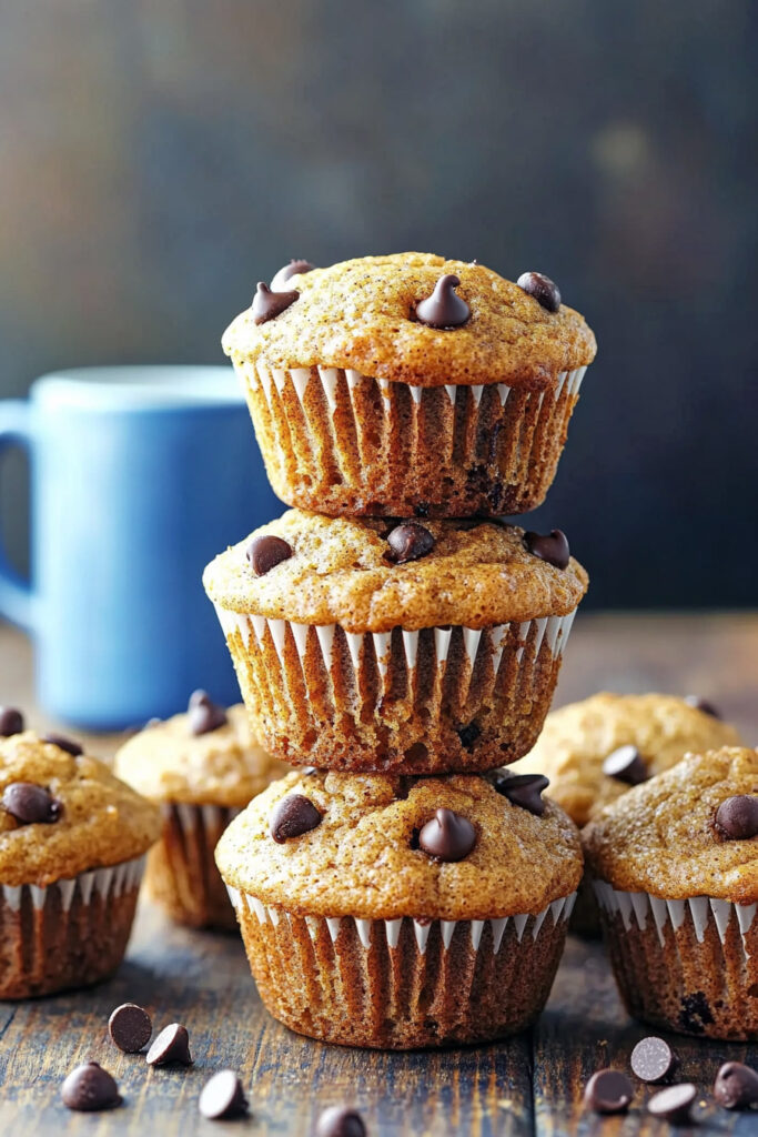 Cinnamon Chocolate Chip Muffins Fold in Chocolate Chips