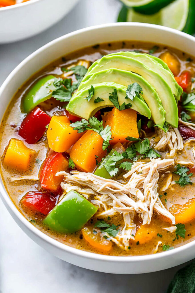 Cooking Butternut Squash Chicken Chili