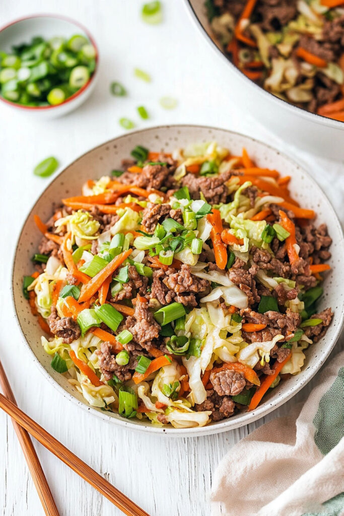 Cooking Instructions Paleo Egg Roll in a Bowl.jpg