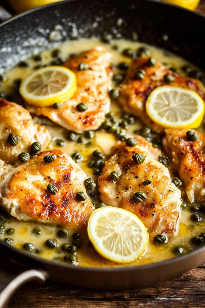 Cooking Lemon Chicken Piccata