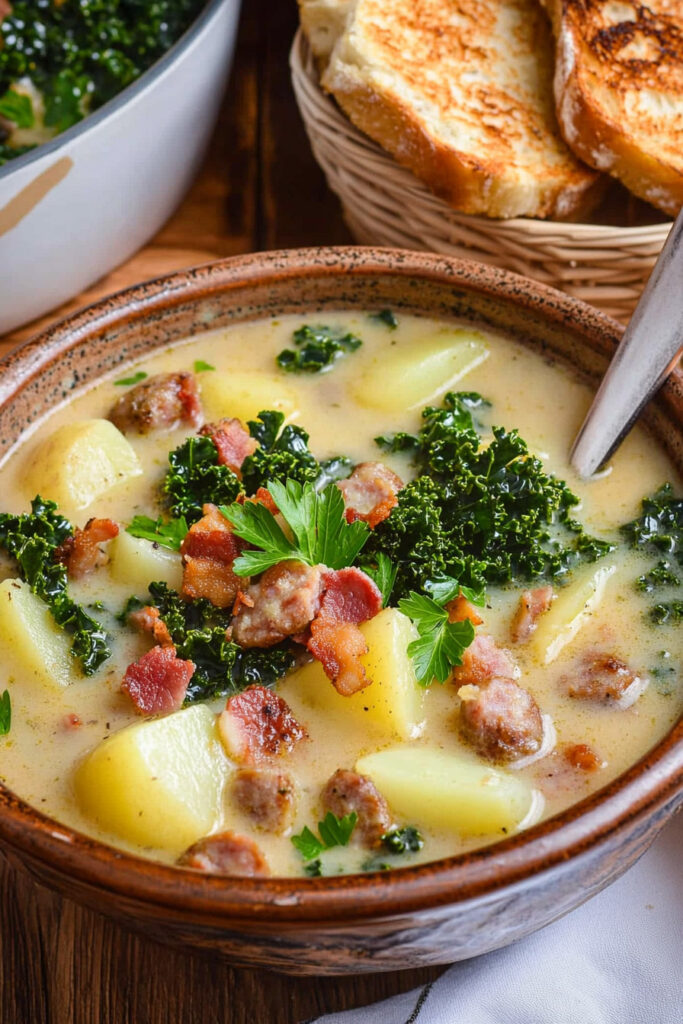 Cooking Zuppa Toscana