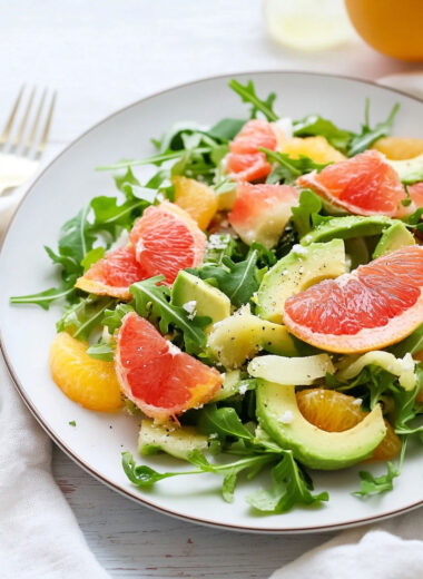 Grapefruit and Avocado Winter Salad