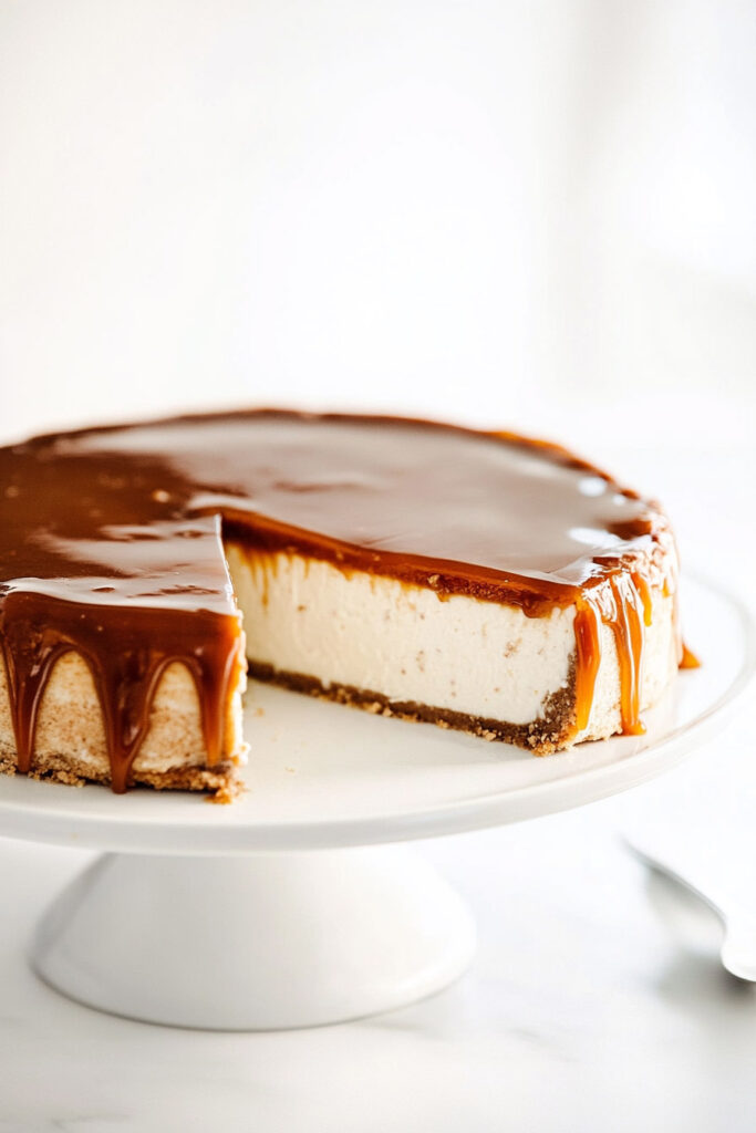 How to Make Paleo Caramel Cheesecake