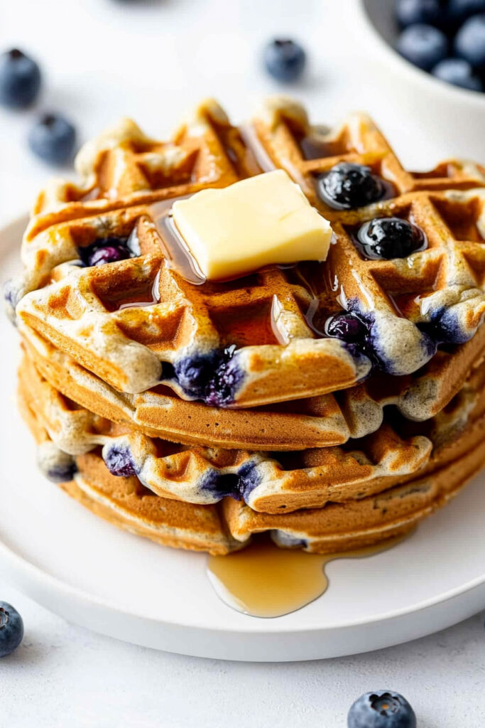 Instructions Paleo Blueberry Waffles