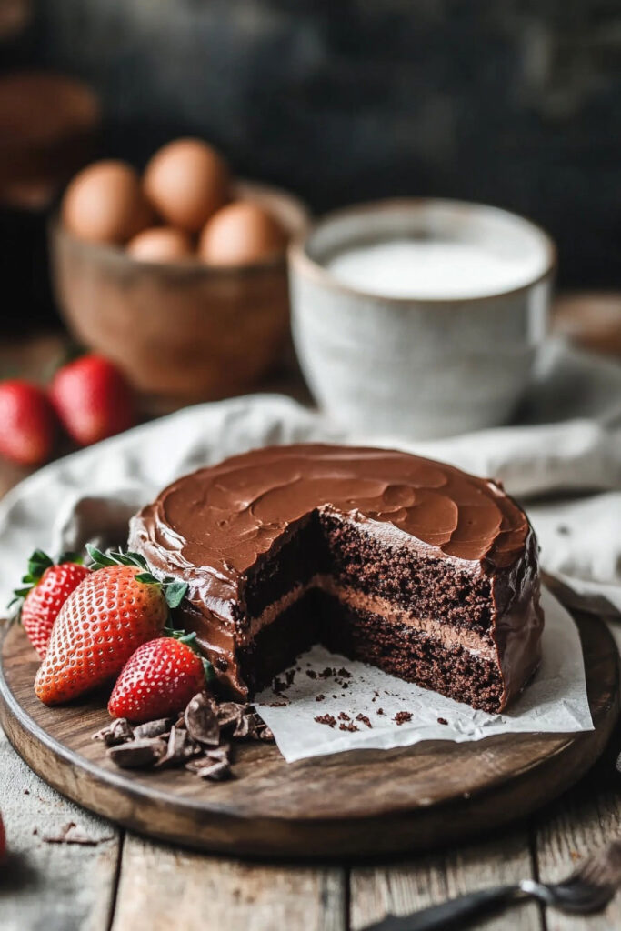 Instructions for Paleo Chocolate Cake