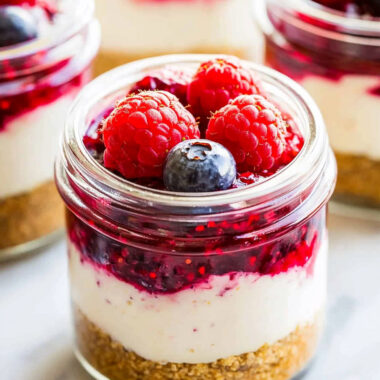 No Bake Cheesecake Jars Recipe