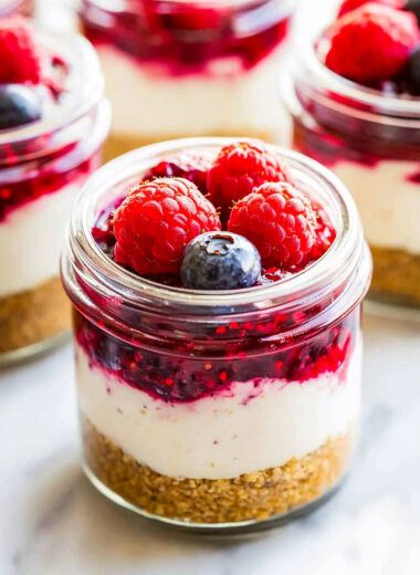 No Bake Cheesecake Jars Recipe