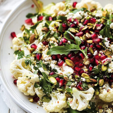 Ottolenghi's Cauliflower, Pomegranate, and Pistachio Salad