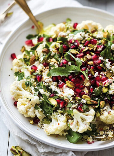 Ottolenghi's Cauliflower, Pomegranate, and Pistachio Salad