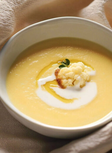 Paleo Creamy Coconut Cauliflower Soup