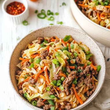 Paleo Egg Roll in a Bowl