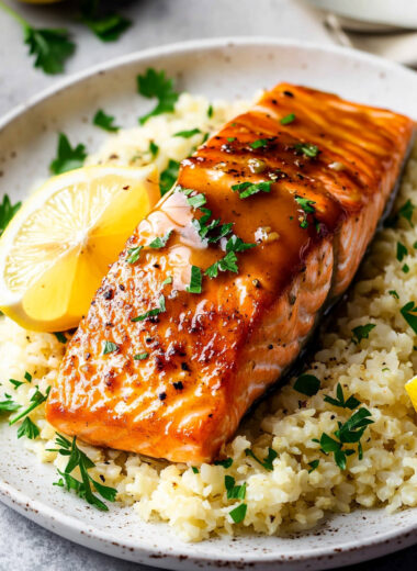 Paleo Honey Garlic Salmon Recipe