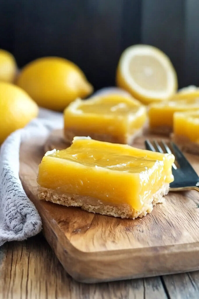 Paleo Lemon Bars Lemon Filling