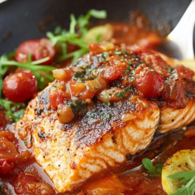 Paleo Saucy Skillet Salmon