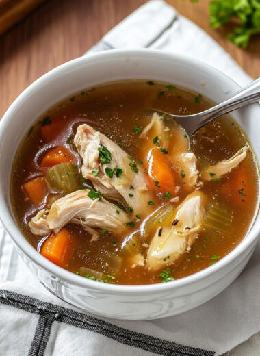 Paleo Slow Cooker Whole Chicken Soup