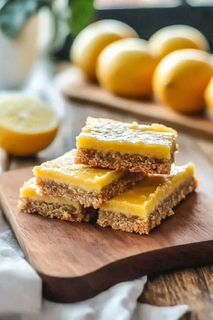 Preparation Paleo Lemon Bars