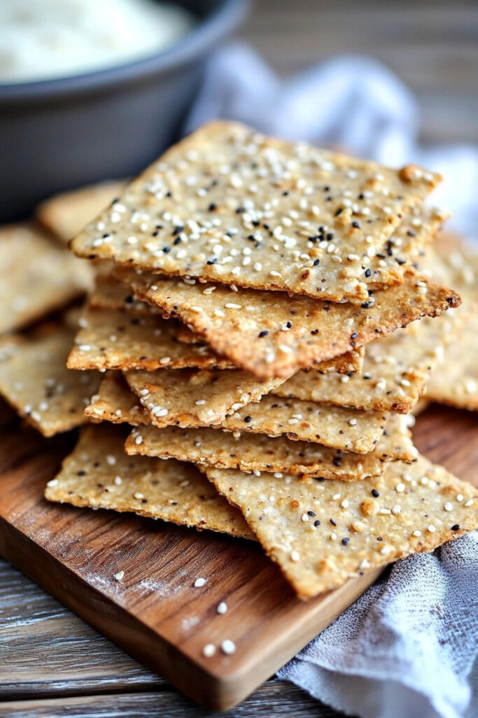 Preparation Steps Paleo Crackers