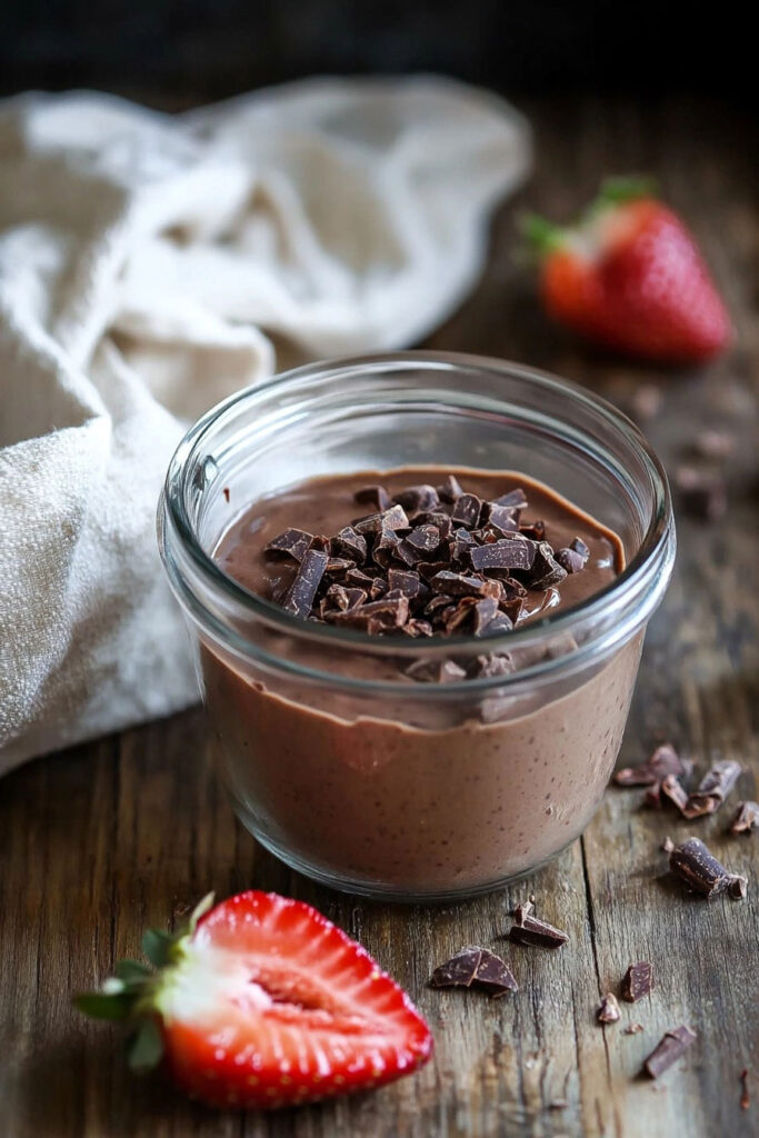 Preparing the Chocolate Mousse