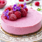 Raspberry Raw Vegan Cheesecake Recipe