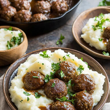 Salisbury Steak Meatballs