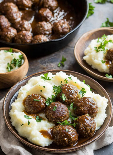 Salisbury Steak Meatballs