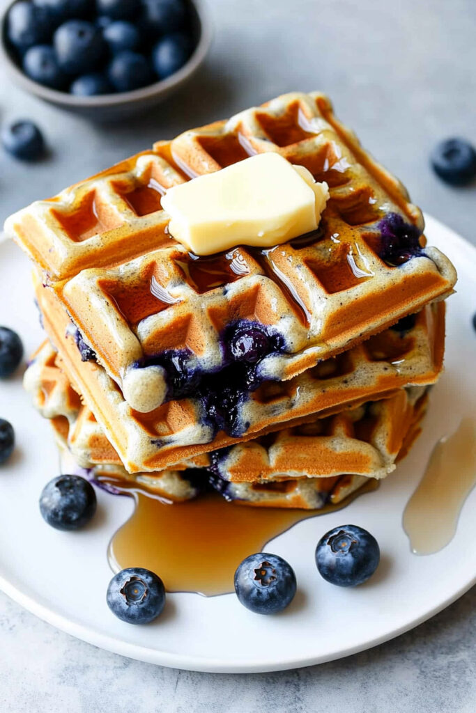 Tips for Serving Paleo Blueberry Waffles