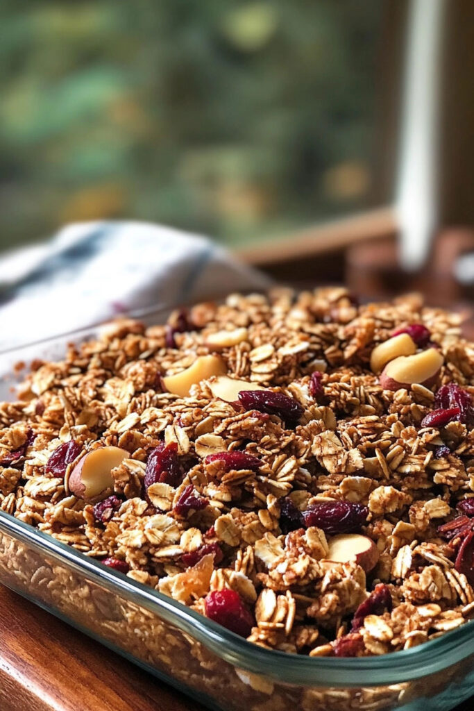 Serving Paleo Granola