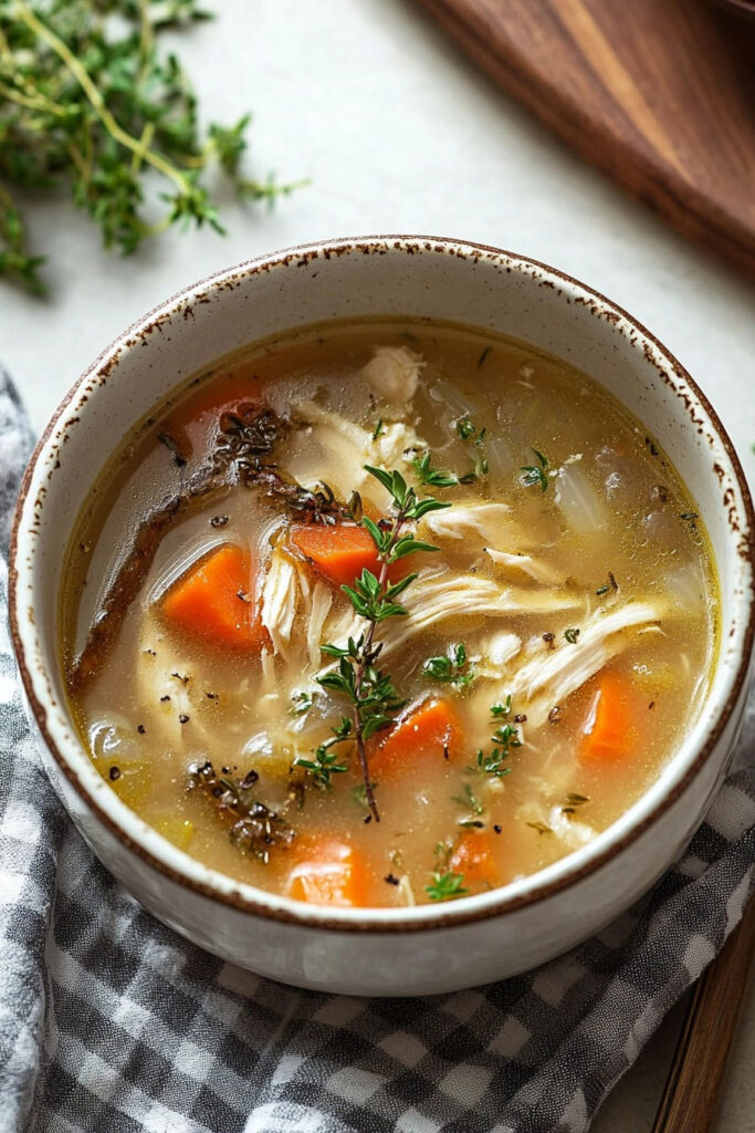 Serving Suggestions Chicken Soup