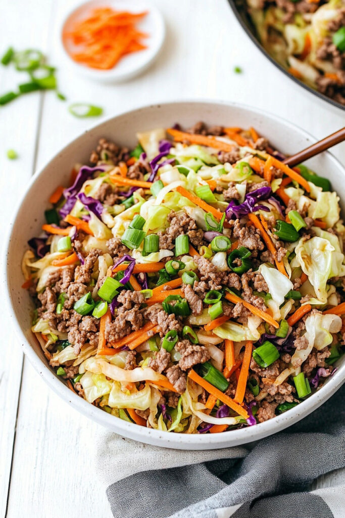 Serving Suggestions Paleo Egg Roll in a Bowl