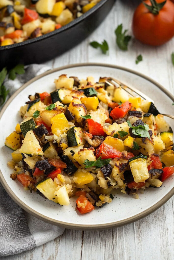 Serving Suggestions Vegetable Breakfast Hash