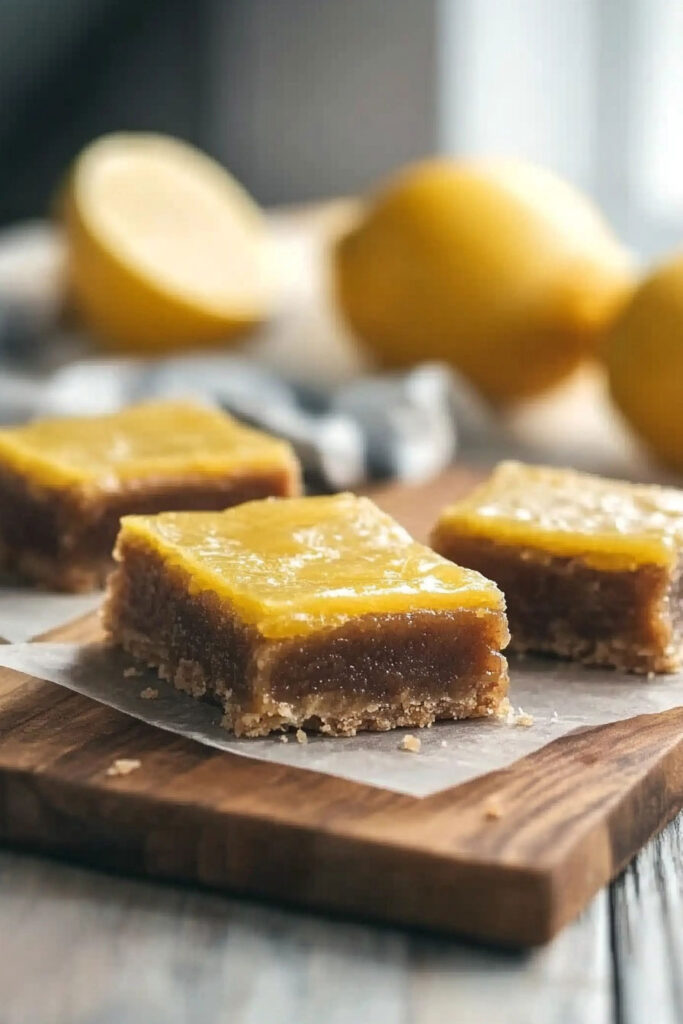 Serving the Paleo Lemon Bars