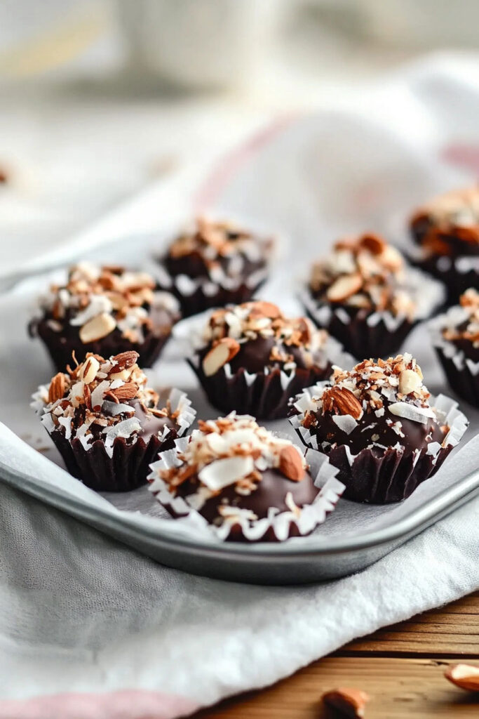 Storing Toasted Coconut & Almond Chocolate Clusters