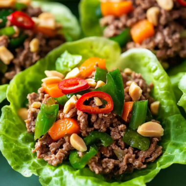 Thai Beef Lettuce Cups