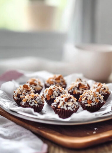 Toasted Coconut & Almond Chocolate Clusters