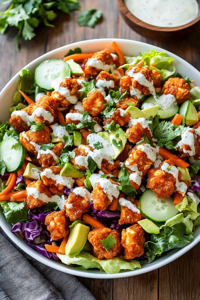 Variations Crispy Buffalo Chicken Salad