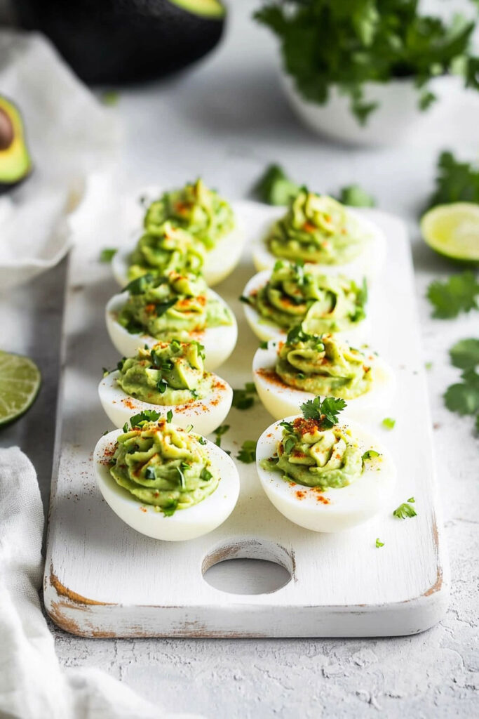 Variations for Avocado Deviled Eggs