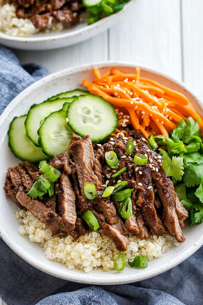 Variations for Paleo Korean Beef Bowl