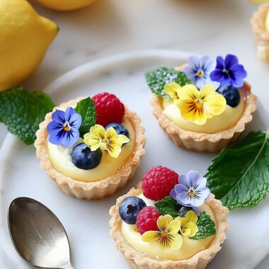 Vegan Paleo Lemon Tarts