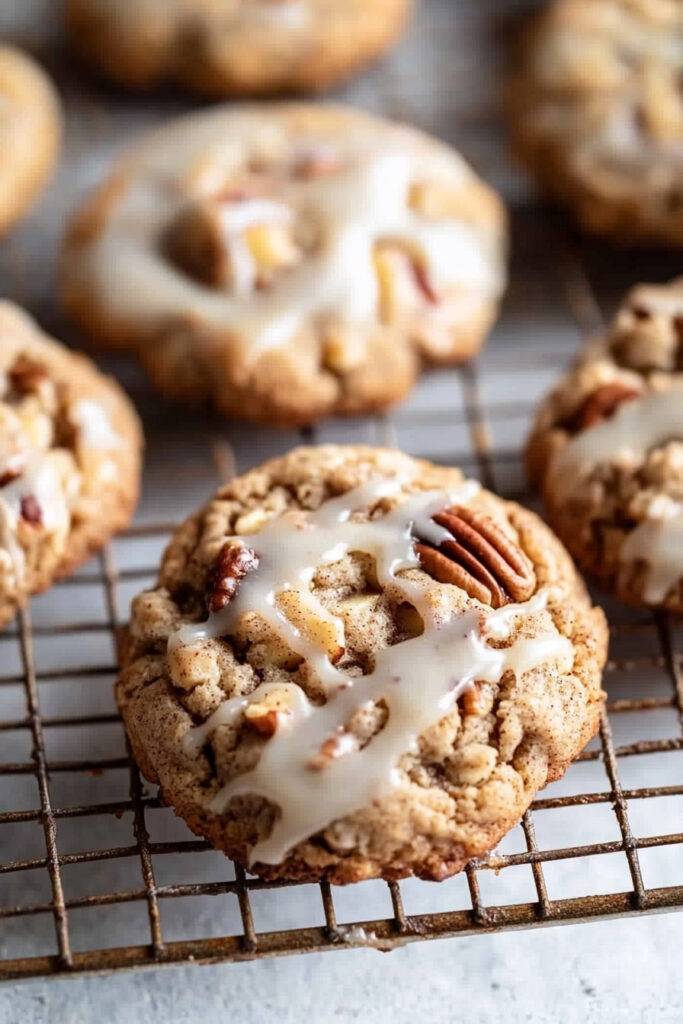 How to Make Chewy Cinnamon Apple Pecan Cookies