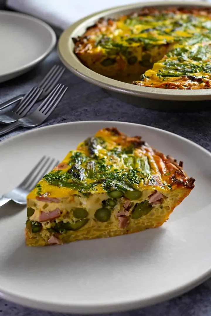 Asparagus Quiche