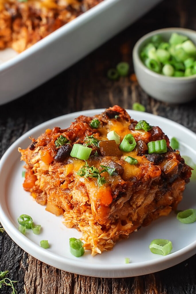 Barbecue Chicken Casserole