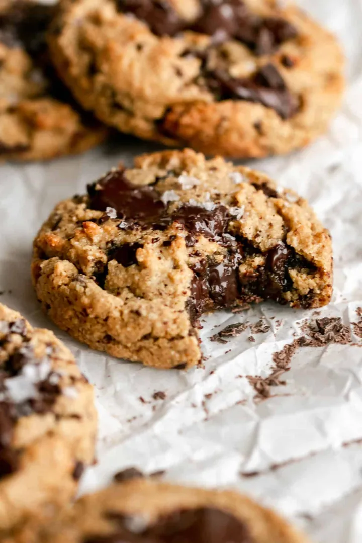 Chewy Paleo Chocolate Chunk Cookies